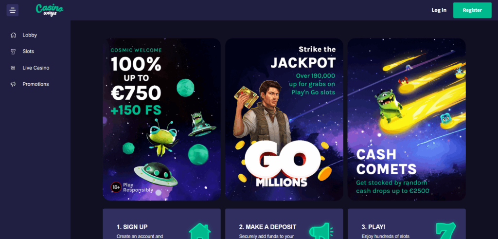 Casinoways Casino screenshot