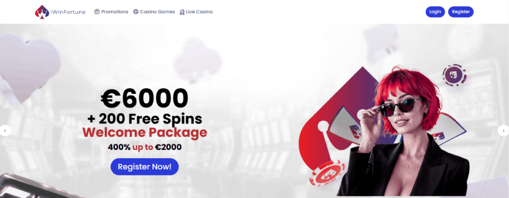 iWinfortune Casino Screenshot