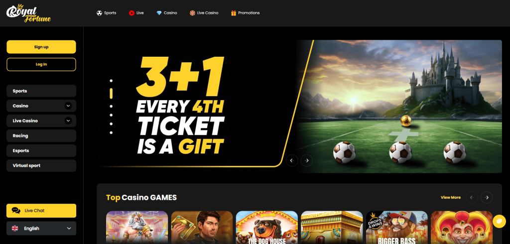 Royal Fortune Casino screenshot